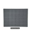 Grey Dog Toilet Tray with Removable Grid – 2 Sizes
