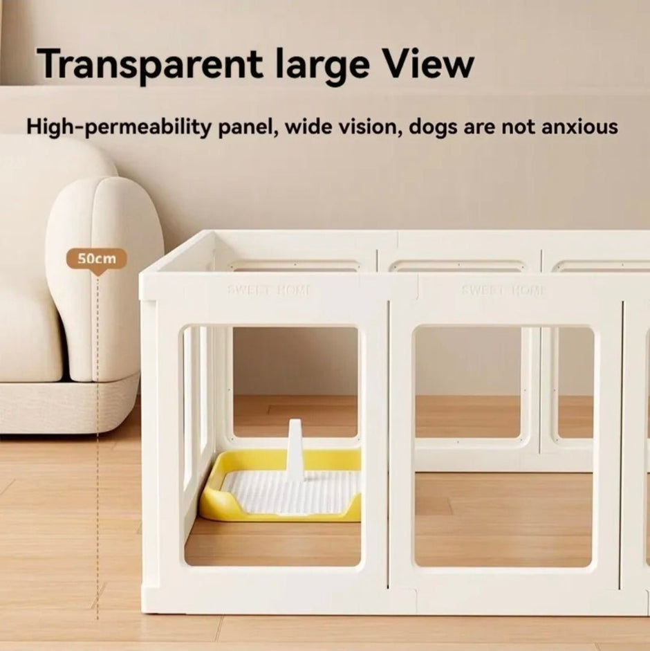 Indoor dog playpen 172cm x 72cm dimensions