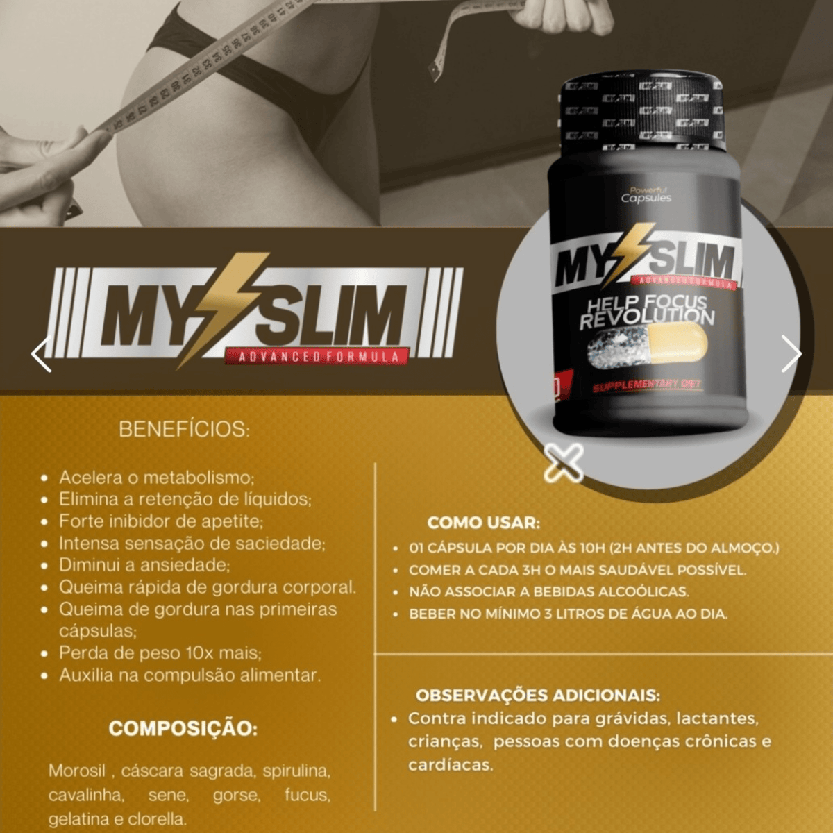 My Slim gold - IDY V. FIT NATURALS LTD