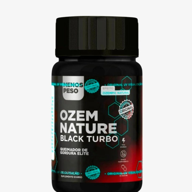 Black Turbo food supplement bottle