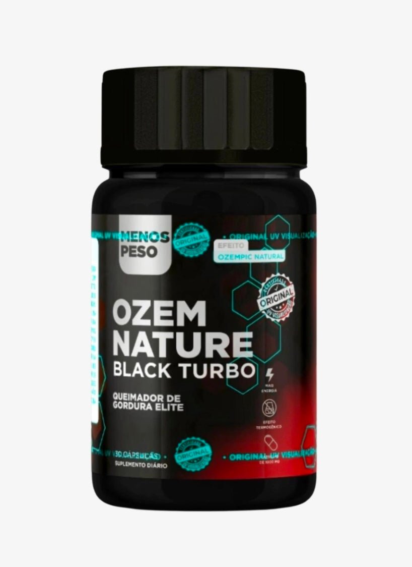 Black Turbo food supplement bottle