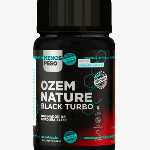 Black Turbo food supplement bottle