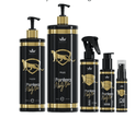 Pantera Negra 5-step hair care products
