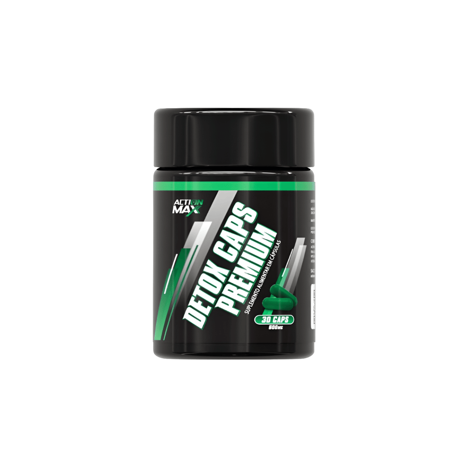 Action Max Premium food supplement bottle