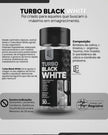 Turbo Black White food supplement bottle