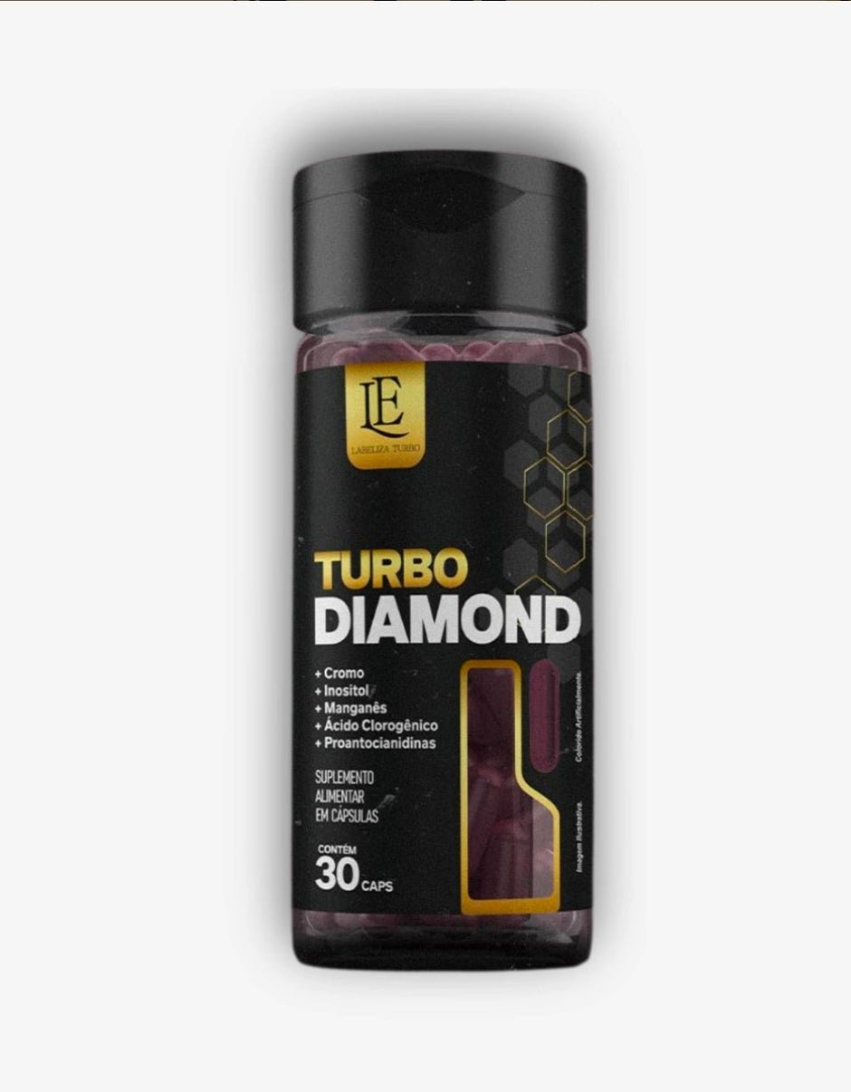 Turbo Diamond food supplement bottle