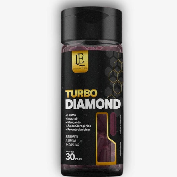 Turbo Diamond food supplement bottle