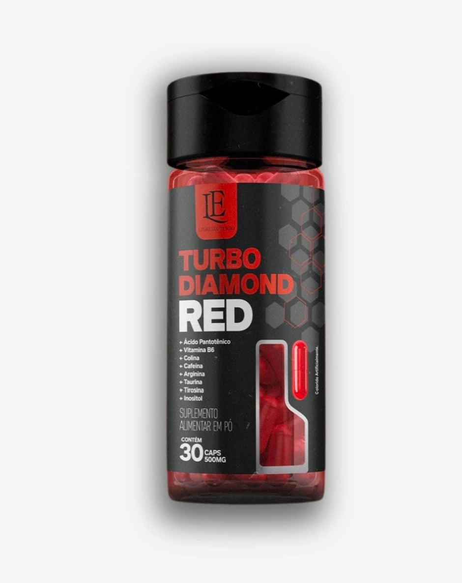 Turbo Diamond Red – Food Supplement (30 Capsules)