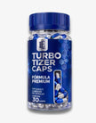 Turbo Tizer Caps food supplement bottle